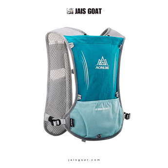 JAIS GOAT AONIJIE lightweight running vest backpack with 5L capacity, designed for running, cycling, and marathon activities.