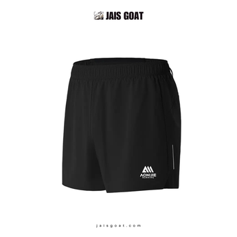 AONIJIE men's lightweight quarter-length running shorts by JAIS GOAT, featuring breathable fabric and athletic fit for performance.