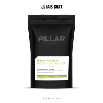 JAIS GOAT Triple Magnesium Pineapple Coconut Pillar for professional recovery, featuring a colorful, tropical-themed magnesium supplement.