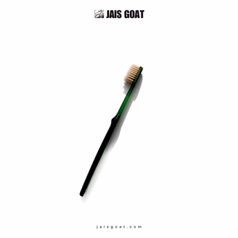 JAIS GOAT Smart Miswak Toothbrush Classic 2-Pack showing natural wooden handles and bristles for traditional oral hygiene.